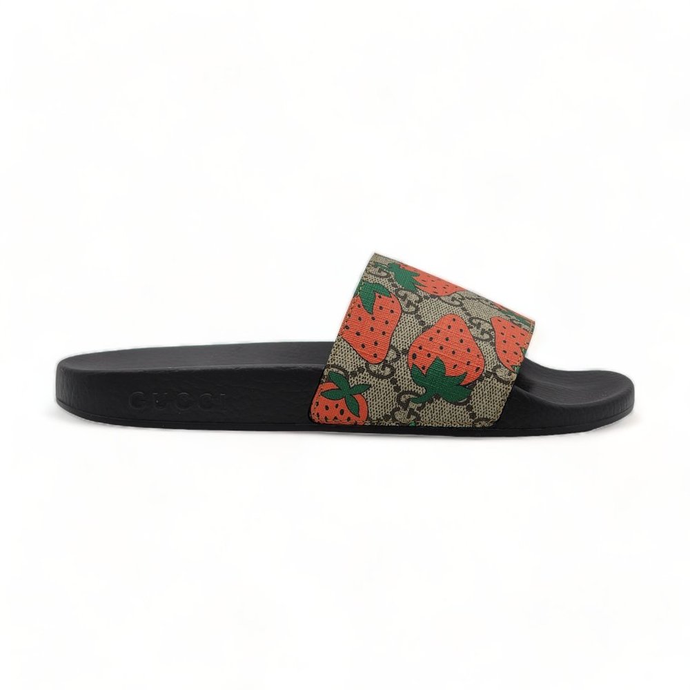 Gucci Strawberry Slides - Picture 4 of 6